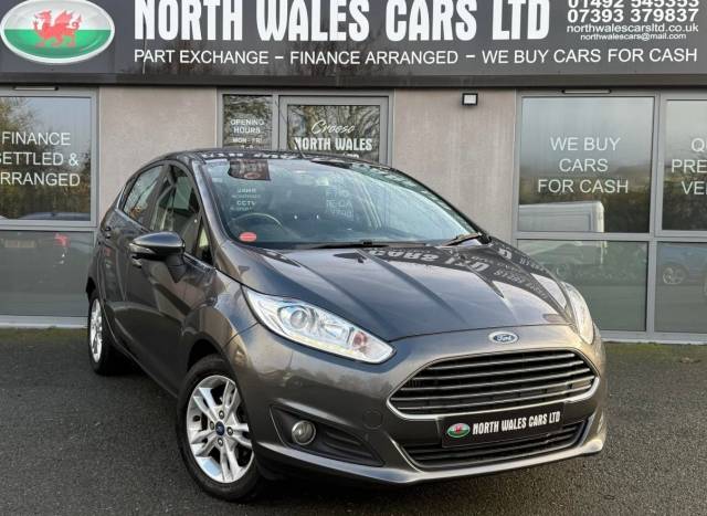 Ford Fiesta 1.0 EcoBoost Zetec 5dr Hatchback Petrol Grey