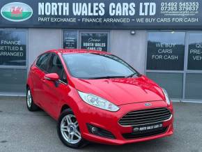 FORD FIESTA 2013 (63) at North Wales Car Sales Mochdre