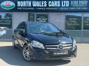 MERCEDES-BENZ A CLASS 2014 (64) at North Wales Car Sales Mochdre