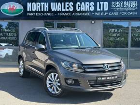 VOLKSWAGEN TIGUAN 2013 (63) at North Wales Car Sales Mochdre