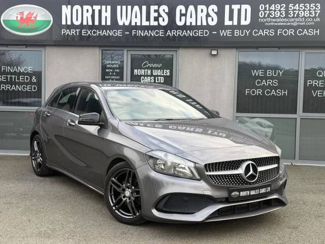 Mercedes-Benz A Class 1.6 A160 AMG Line 5dr Auto Hatchback Petrol Grey