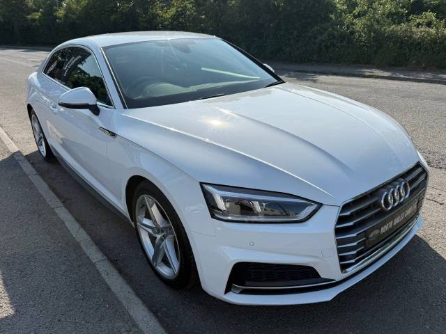 Audi A5 2.0 TDI Ultra S Line 2dr S Tronic Coupe Diesel White