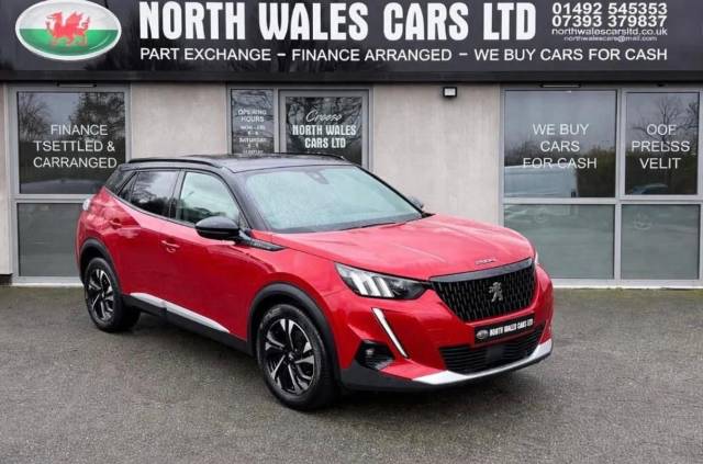 Peugeot 2008 1.5 BlueHDi GT Line 5dr Hatchback Diesel Red