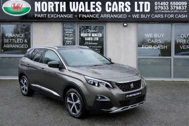 Peugeot 3008 1.5 BlueHDi GT Line 5dr EAT8 Hatchback Diesel Grey