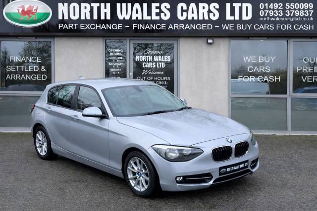 BMW 1 Series 2.0 116d Sport 5dr Step Auto Hatchback Diesel Silver
