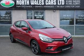 RENAULT CLIO at North Wales Car Sales Mochdre