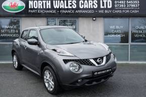 NISSAN JUKE at North Wales Car Sales Mochdre