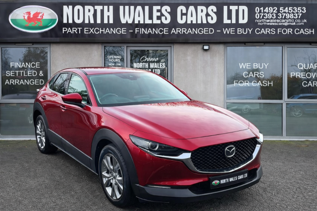 Mazda CX-30 2.0 Skyactiv-G MHEV Sport Lux 5dr Hatchback Petrol Red