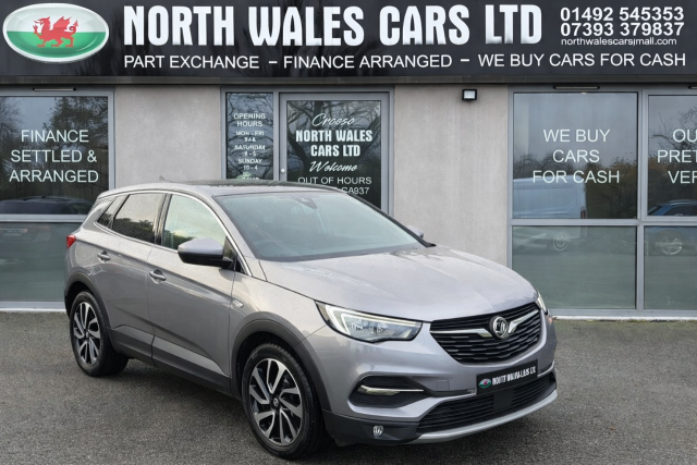Vauxhall Grandland X 1.2 Turbo Elite Nav 5dr Hatchback Petrol Grey