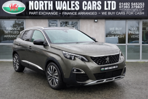 PEUGEOT 3008 at North Wales Car Sales Mochdre