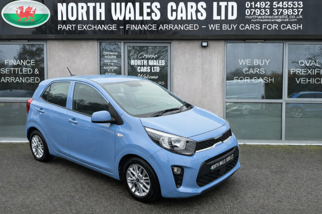 Kia Picanto 1.0 2 5dr [4 seats] Hatchback Petrol Blue