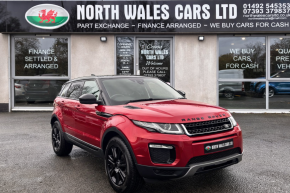 LAND ROVER RANGE ROVER EVOQUE at North Wales Car Sales Mochdre