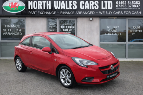 VAUXHALL CORSA at North Wales Car Sales Mochdre