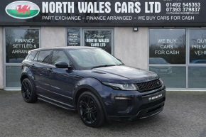 LAND ROVER RANGE ROVER EVOQUE at North Wales Car Sales Mochdre
