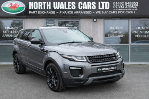 LAND ROVER RANGE ROVER EVOQUE at North Wales Car Sales Mochdre