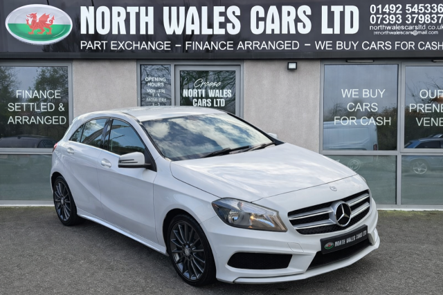 Mercedes-Benz A Class A200 [2.1] CDI AMG Sport 5dr Hatchback Diesel White