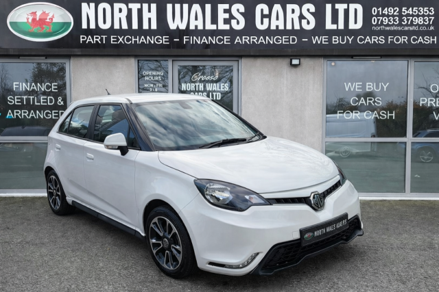 MG Motor UK MG3 1.5 VTi-TECH 3Style Lux 5dr [Start Stop] Hatchback Petrol White
