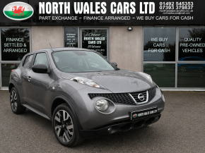 NISSAN JUKE at North Wales Car Sales Mochdre