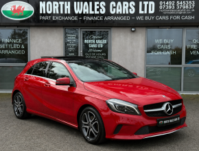MERCEDES BENZ A CLASS at North Wales Car Sales Mochdre