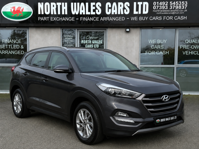 Hyundai TUCSON 1.7 CRDi Blue Drive SE 5dr 2WD Estate Diesel Grey