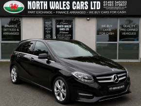 MERCEDES BENZ B CLASS at North Wales Car Sales Mochdre