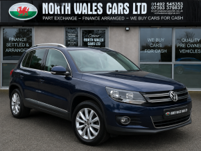 VOLKSWAGEN TIGUAN at North Wales Car Sales Mochdre
