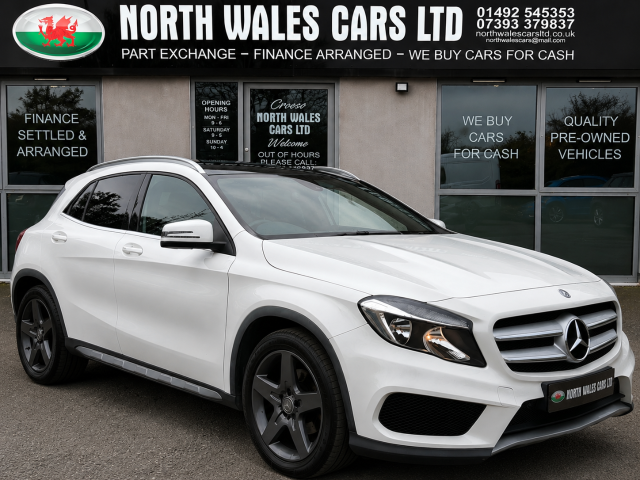 Mercedes-Benz GLA 2.1 GLA 200d AMG Line 5dr Auto Estate Diesel White