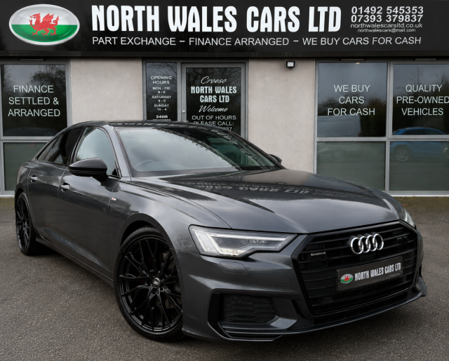 Audi A6 2.0 40 TDI Quattro Black Edition 4dr S Tronic Saloon Diesel Grey
