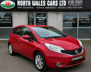 NISSAN NOTE at North Wales Car Sales Mochdre