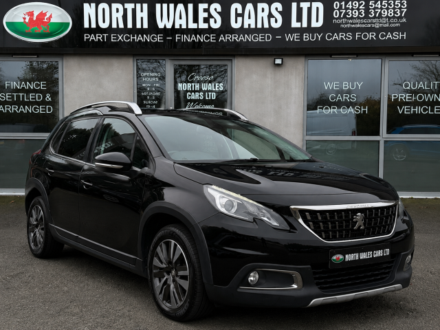 Peugeot 2008 1.6 BlueHDi 100 Allure 5dr [Start Stop] Hatchback Diesel Black