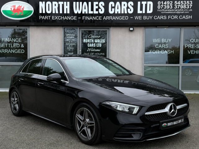 Mercedes-Benz A Class 1.3 A200 AMG Line Executive 5dr Auto Hatchback Petrol Black