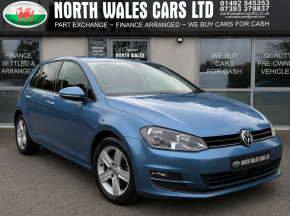 VOLKSWAGEN GOLF at North Wales Car Sales Mochdre