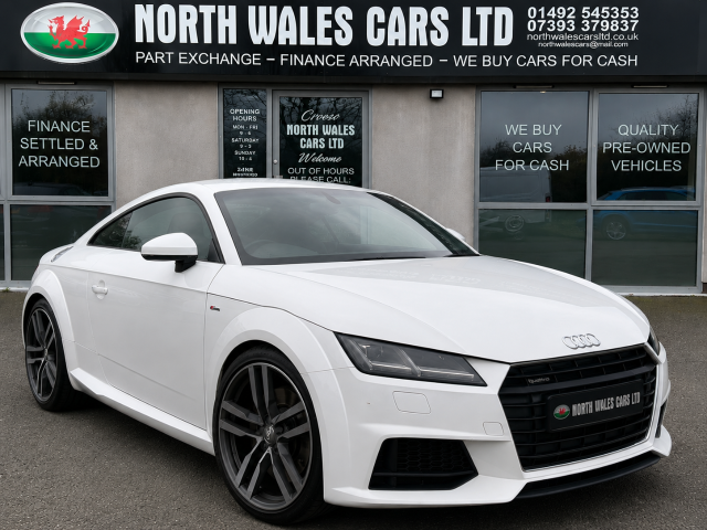Audi TT 1.8T FSI S Line 2dr Coupe Petrol White