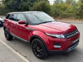 LAND ROVER RANGE ROVER EVOQUE at North Wales Car Sales Mochdre