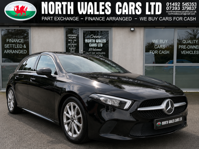 Mercedes-Benz A Class 1.5 A180d Sport Executive 5dr Auto Hatchback Diesel Black