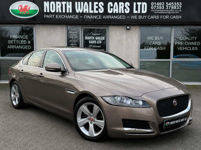 Jaguar XF 2.0d [180] Portfolio 4dr Auto AWD Saloon Diesel Bronze