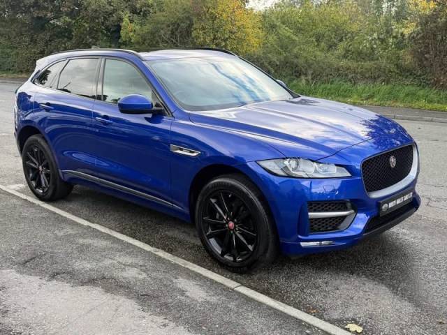 Jaguar F-Pace 2.0d [240] R-Sport 5dr Auto AWD Estate Diesel Blue