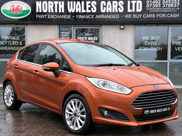 Ford Fiesta 1.0 EcoBoost Titanium X 5dr Powershift Hatchback Petrol Brown