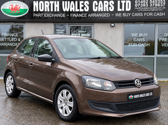 Volkswagen Polo 1.2 60 S 5dr [AC] Hatchback Petrol Brown
