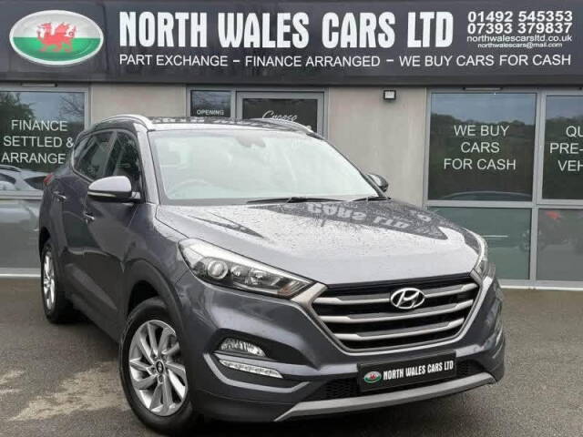 Hyundai TUCSON 2.0 CRDi SE Nav 5dr Auto Estate Diesel Grey