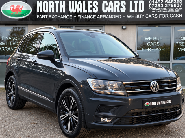 Volkswagen Tiguan 1.4 TSi 150 4Motion SE Nav 5dr DSG Estate Petrol Grey